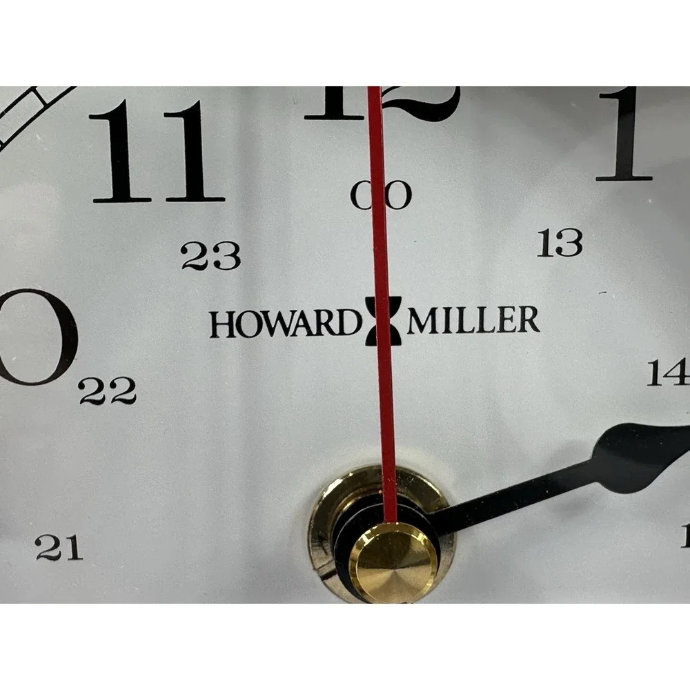 Howard Miller Cartel II 625-228 Solid Brass‎ Nautical Wall Clock 5.25
